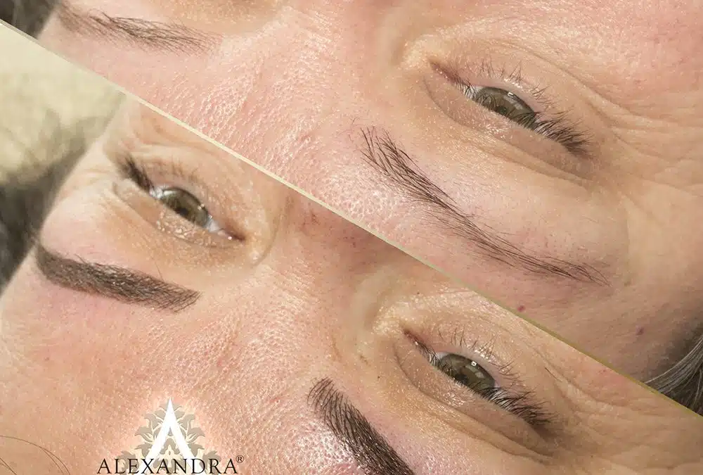 hidrid szemöldöktetoválás Patkós Alexandra Exclusive Beauty szalonban