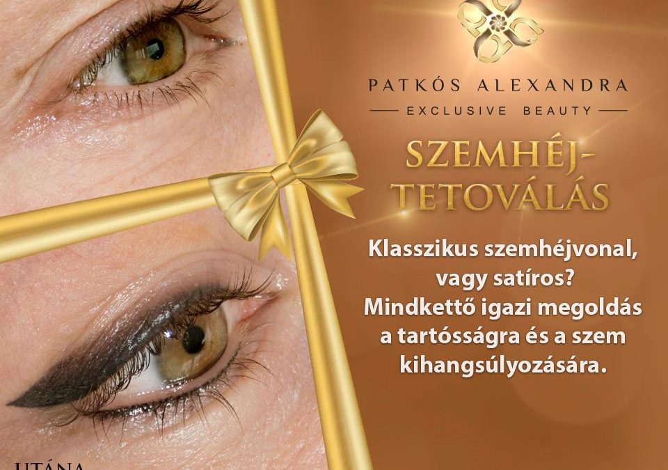 Patkós Alexandra Exclusive Beauty sminktetoválás és szemöldöktetoválás BUÉK Advent
