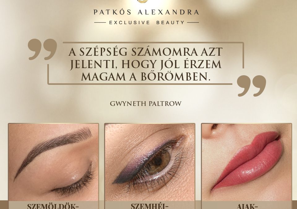 Patkós Alexandra Exclusive Beauty sminktetoválás és szemöldöktetoválás