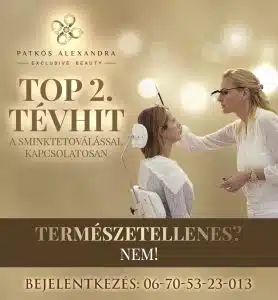 Patkós Alexandra Exclusive Beauty tévhitek a sminktetoválásról 2.
