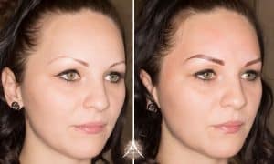 szemöldöktetoválás javítása a Patkós Alexandra Excusive Beauty szalonban