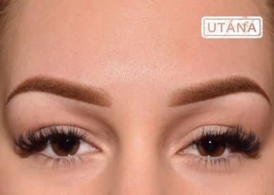 púderes szemöldöktetoválás után a Patkós Alexandra Excusive Beauty szalonban