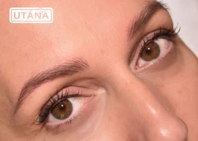 szálas szemöldöktetoválás után a Patkós Alexandra Excusive Beauty szalonban