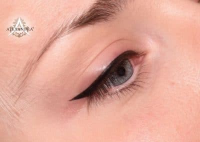 szemhéjtetoválás a Patkós Alexandra Beauty szalonban