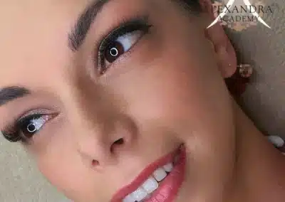 Egész arc tetoválása után a Patkós Alexandra Exclusive Beauty szalonban