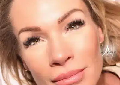 Egész arc tetoválása gyógyulás után a Patkós Alexandra Exclusive Beauty szalonban