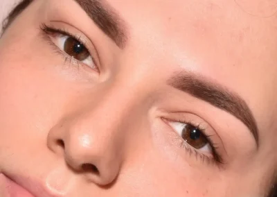 Soft Powder szemöldöktetoválás után a Patkós Alexandra Exclusive Beauty szalonban
