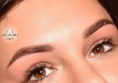 Gyógyult Soft Powder szemöldöktetoválás után a Patkós Alexandra Exclusive Beauty szalonban