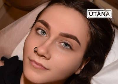 Hibrid szemöldöktetoválás után a Patkós Alexandra Exclusive Beauty szalonban