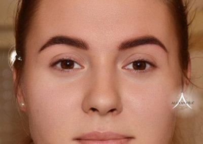 Hibrid szemöldöktetoválás a Patkós Alexandra Exclusive Beauty szalonban