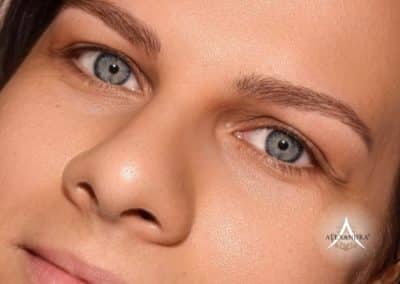 Szálazott szemöldöktetoválás a Patkós Alexandra Exclusive Beauty szalonban